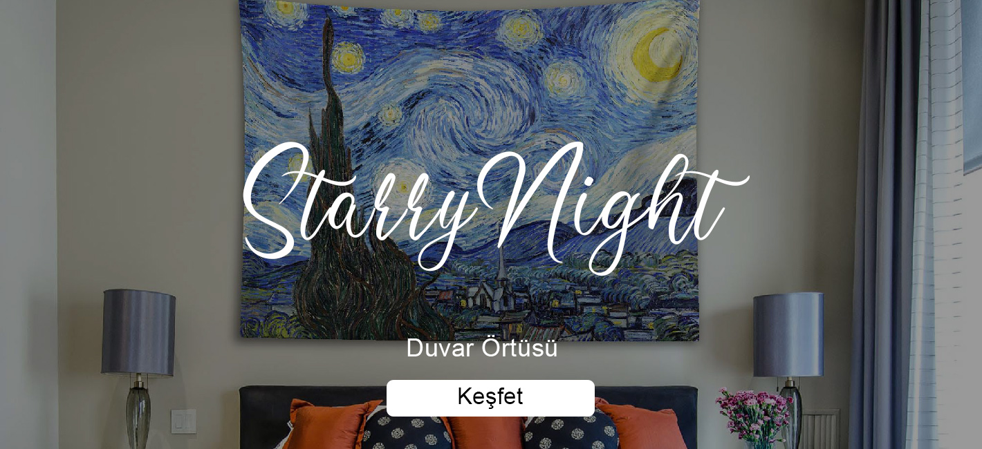 Starry Night – Duvar Örtüleri