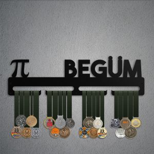 Kişiselleştirilebilir Pi Sembollü Matematik Madalya Askısı
