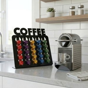 Coffee Yazılı Kapsül Kahve Standı